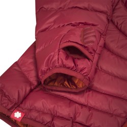 Ocun Tsunami mujer chaqueta plumas - garnet red